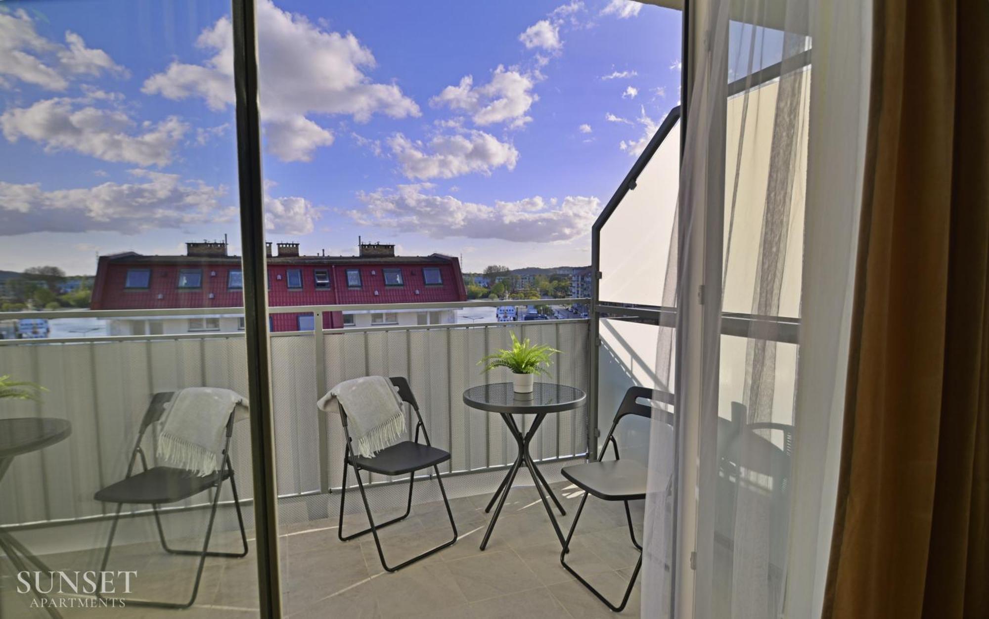 Sunset Apartments - Plac Slowianski 10 斯维诺乌伊希切 外观 照片