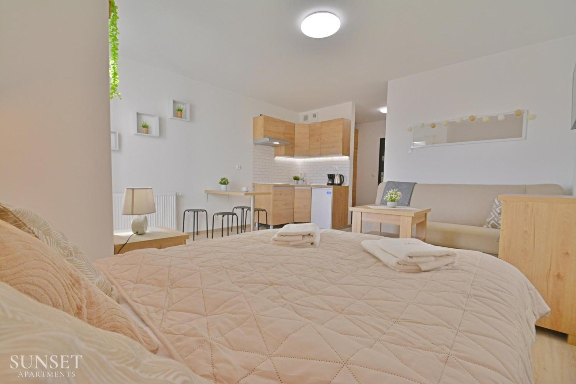 Sunset Apartments - Plac Slowianski 10 斯维诺乌伊希切 外观 照片