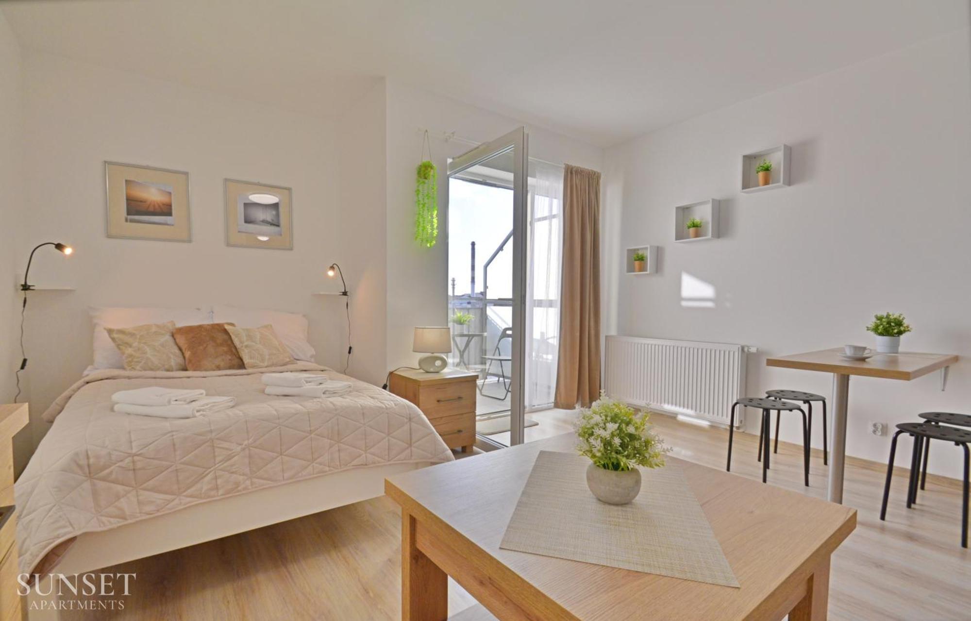 Sunset Apartments - Plac Slowianski 10 斯维诺乌伊希切 外观 照片