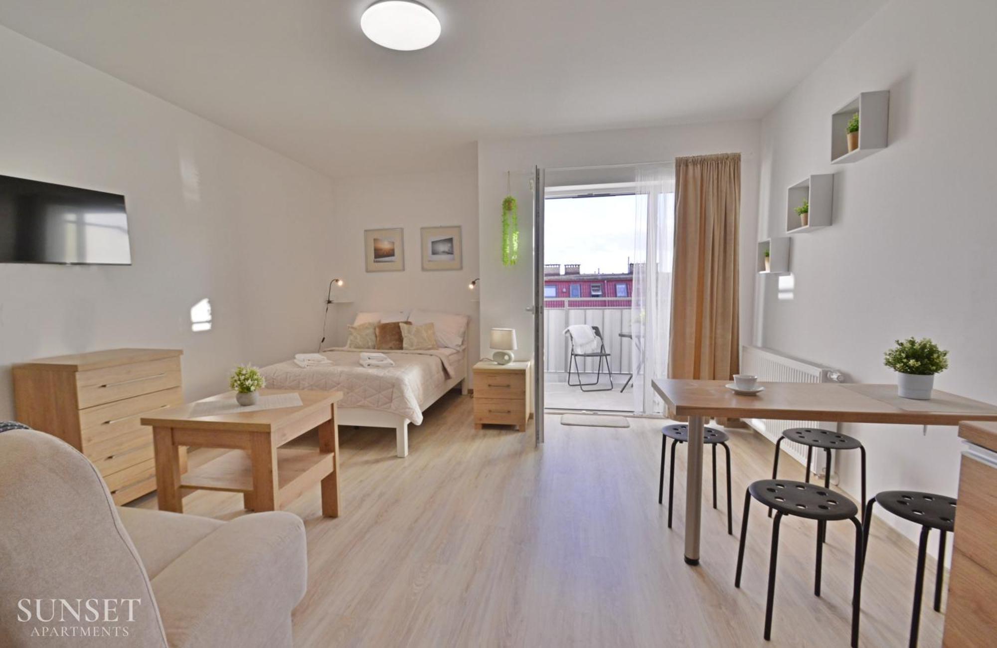 Sunset Apartments - Plac Slowianski 10 斯维诺乌伊希切 外观 照片