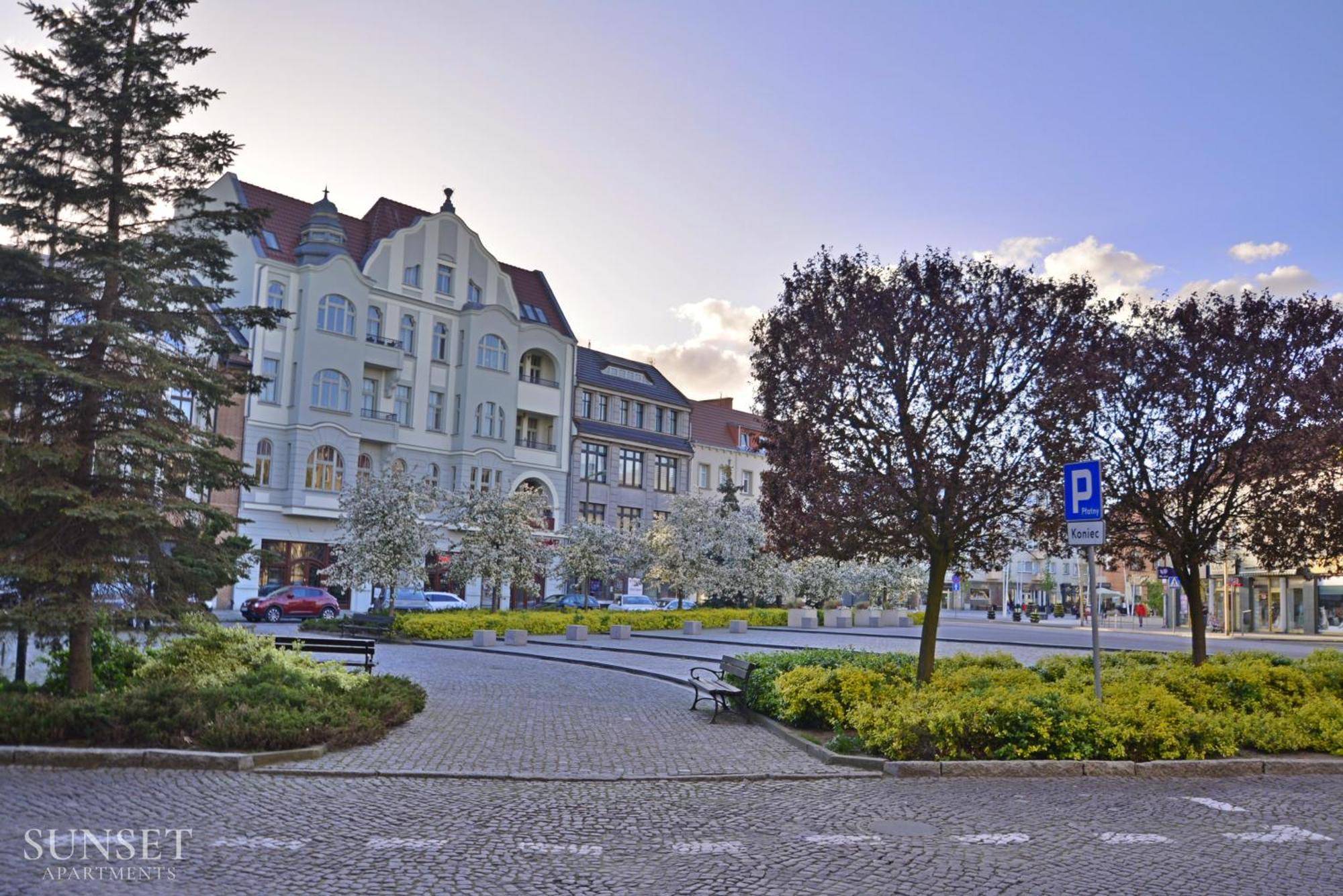 Sunset Apartments - Plac Slowianski 10 斯维诺乌伊希切 外观 照片