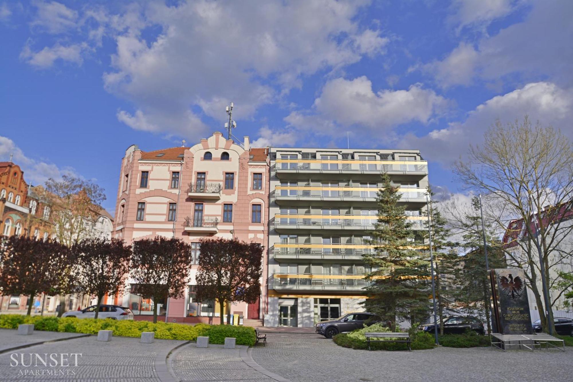 Sunset Apartments - Plac Slowianski 10 斯维诺乌伊希切 外观 照片